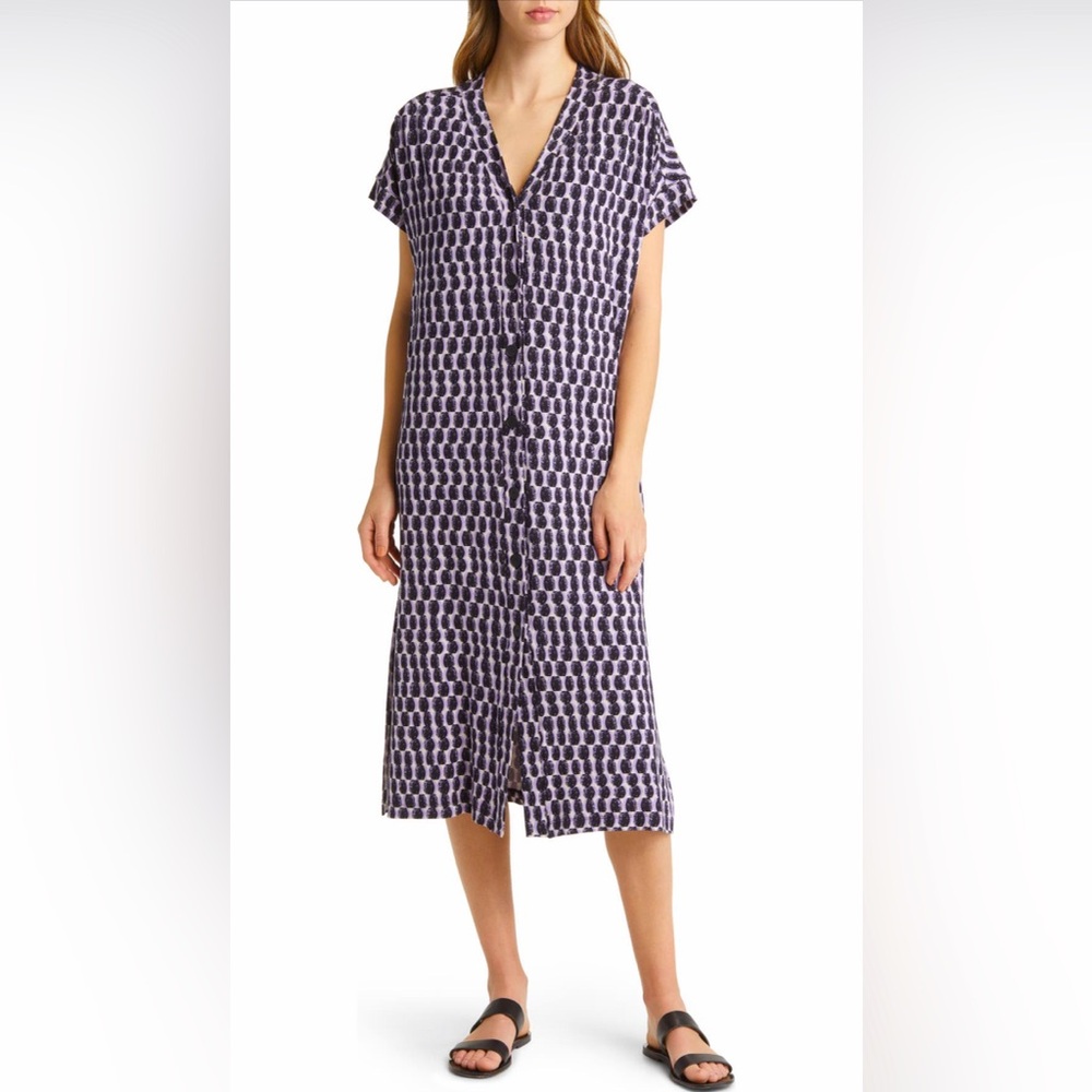 Odera Cuff Sleeve Shift Dress